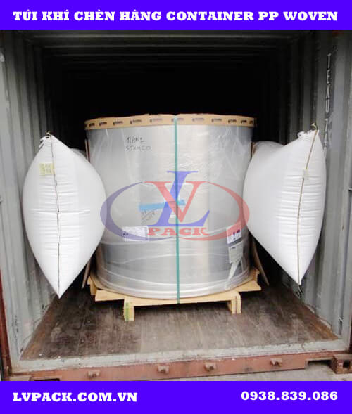Túi Khí Chèn Hàng Container lạnh PP Woven – size 1200x2400mm