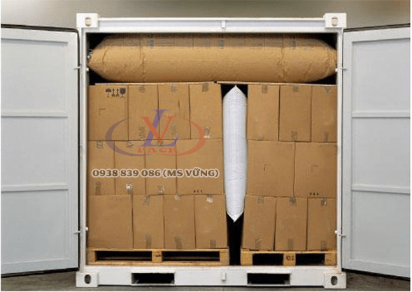 Túi Khí Chèn hàng container lạnh PP woven - size 1000x2200mm