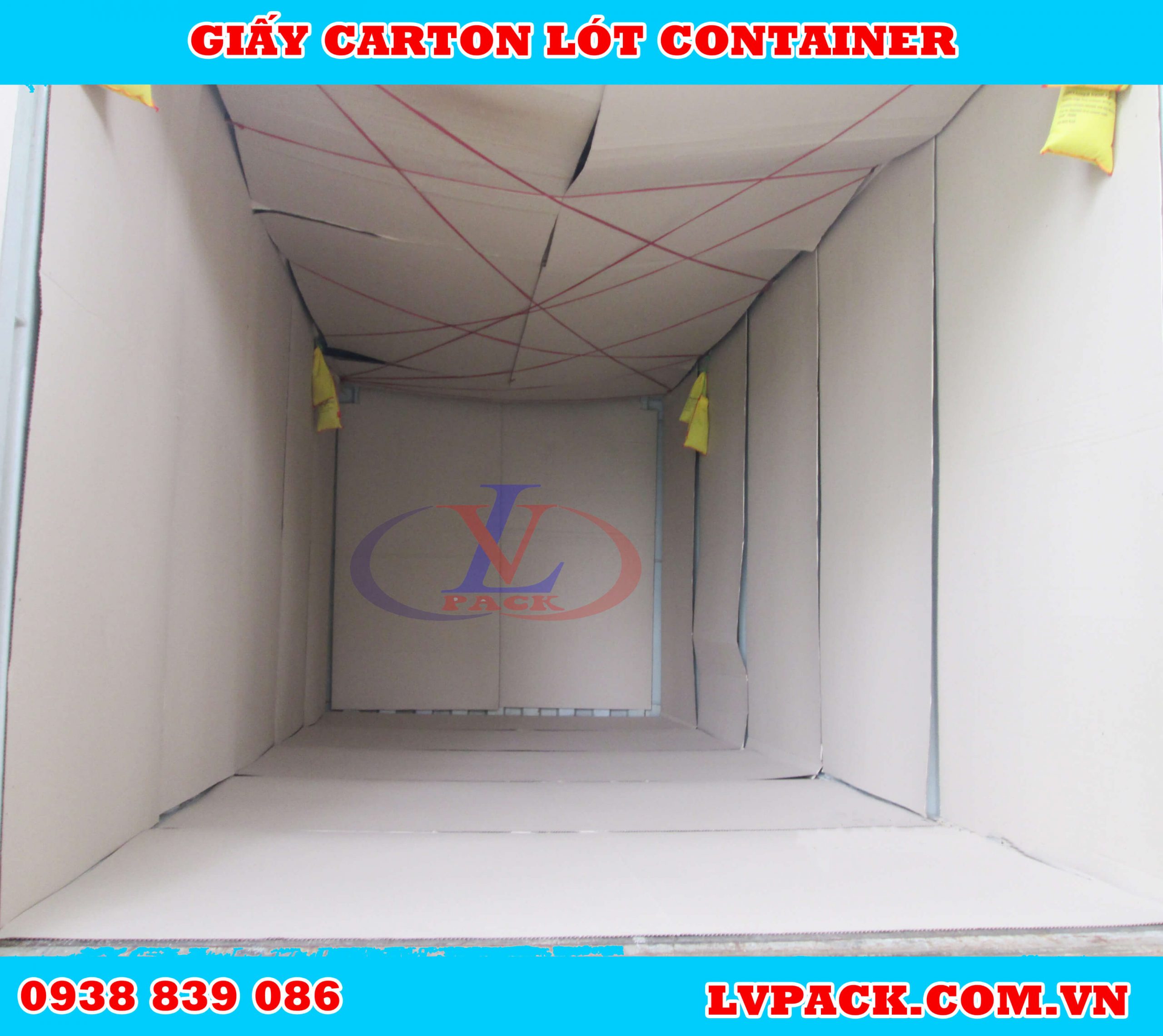 Giấy lót container / Giấy dán container