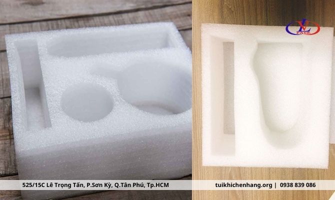 Sản xuất mút xốp định hình PE foam theo yêu cầu