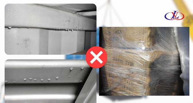 tác hại của không chống ẩm container