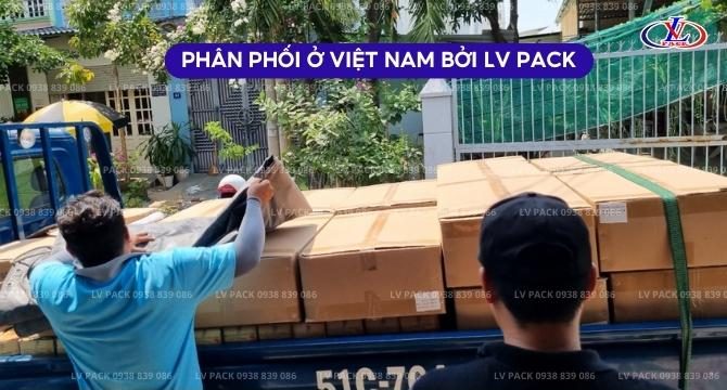 Giao túi khí chèn hàng container LV PACK 9846523