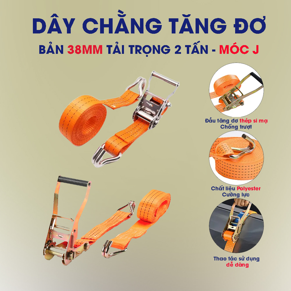 Dây chằng tăng đơ 38mm (Full)