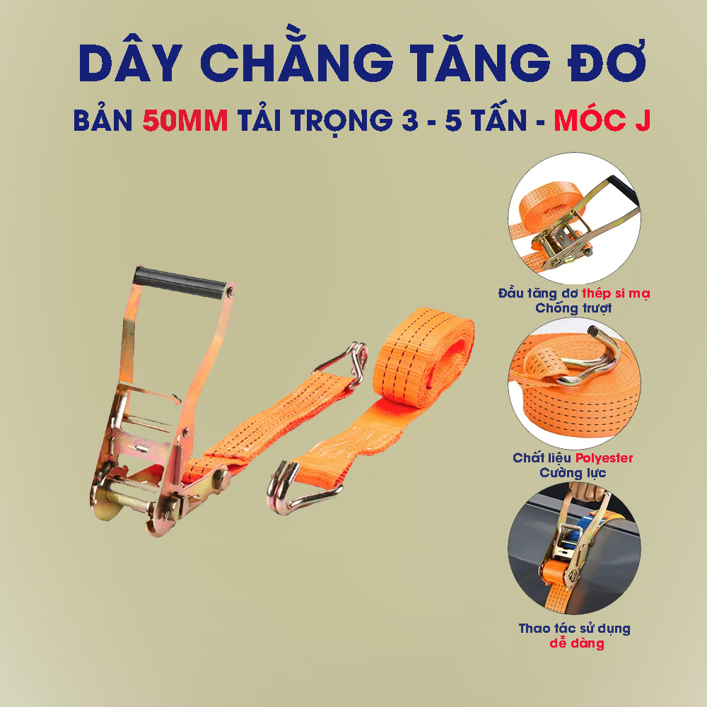 Dây chằng tăng đơ 50mm (Full)